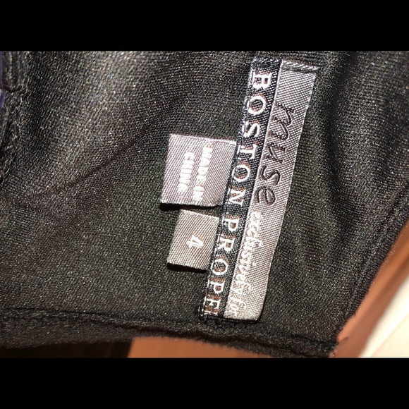 💥2 for 25💥Boston Proper Black Dress Sz.4 - Picture 6 of 6
